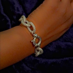 Sterling Silver 8” Chain Link Bracelet